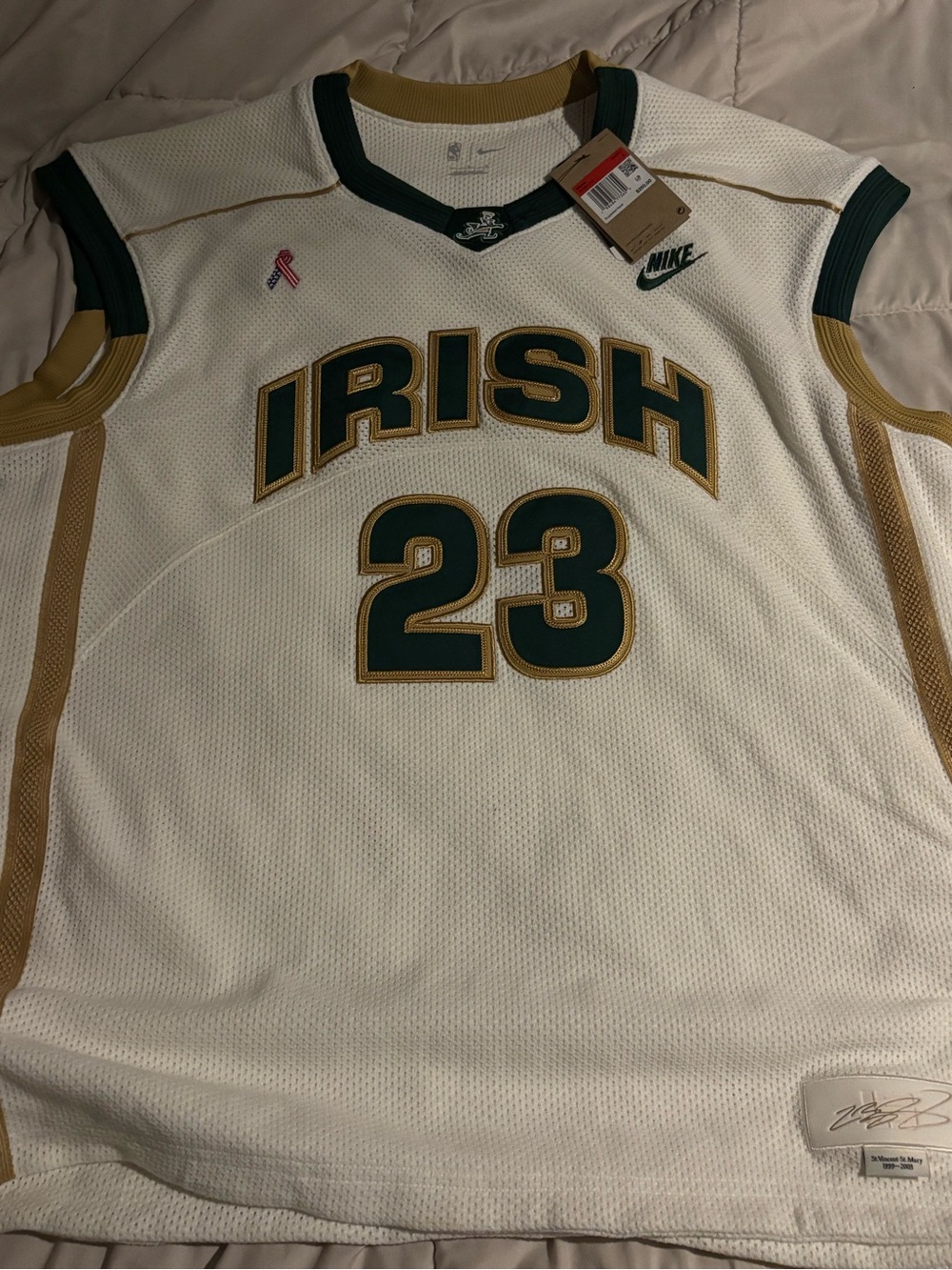 Authentic LeBron James High School Jersey